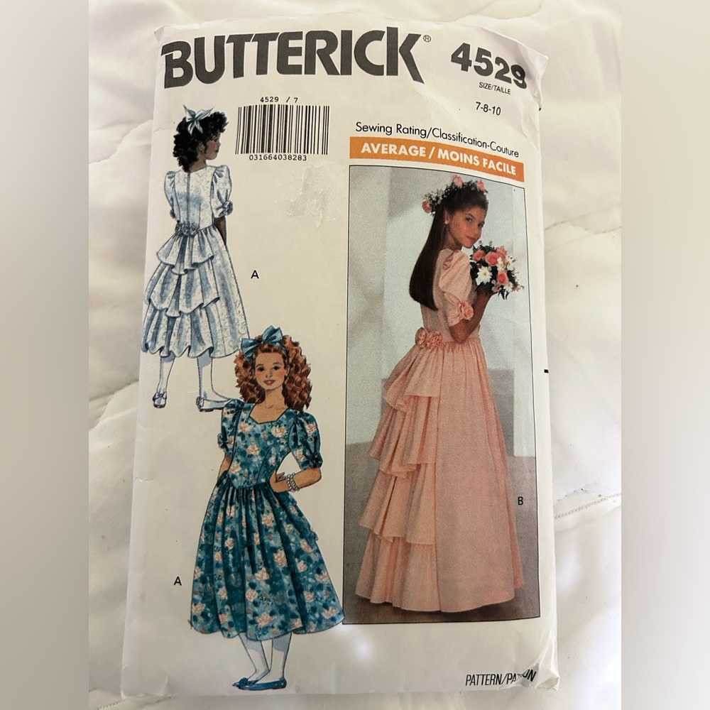 Butterick Sewing Pattern 4529